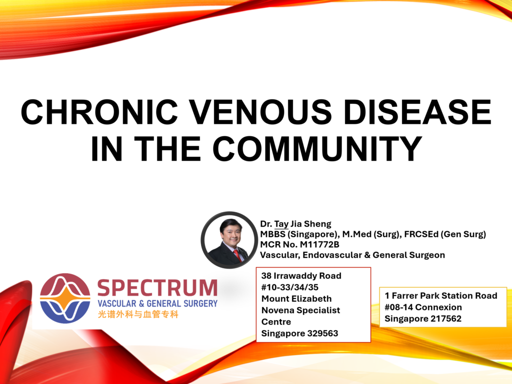 Chronic Venous Disease in the Community