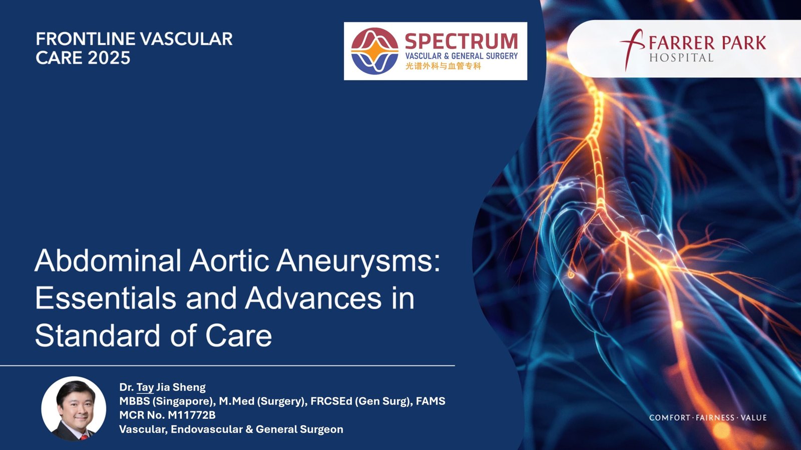 Frontline Vascular Care 2025 – Abdominal Aortic Aneurysms (AAA)