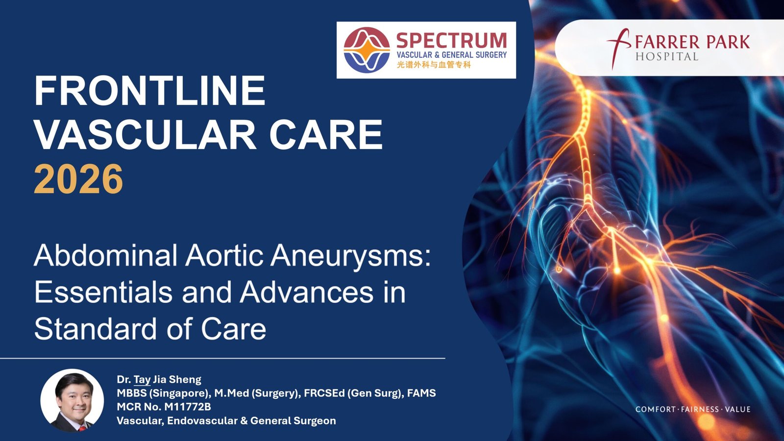Frontline Vascular Care 2026 – Abdominal Aortic Aneurysms (AAA)