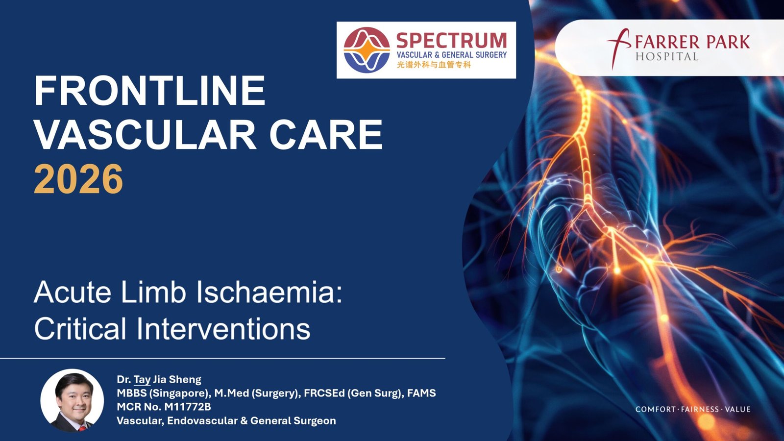 Frontline Vascular Care 2026 – Acute Limb Ischaemia (ALI)